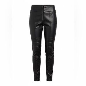 MDV Sleek Black Skinny Leather Pants